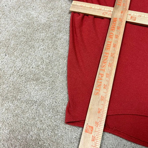 Jun Ivy Light Sweater Orange 3/4 Sleeve Women's Size XS Oversize - Picture 3 of 11